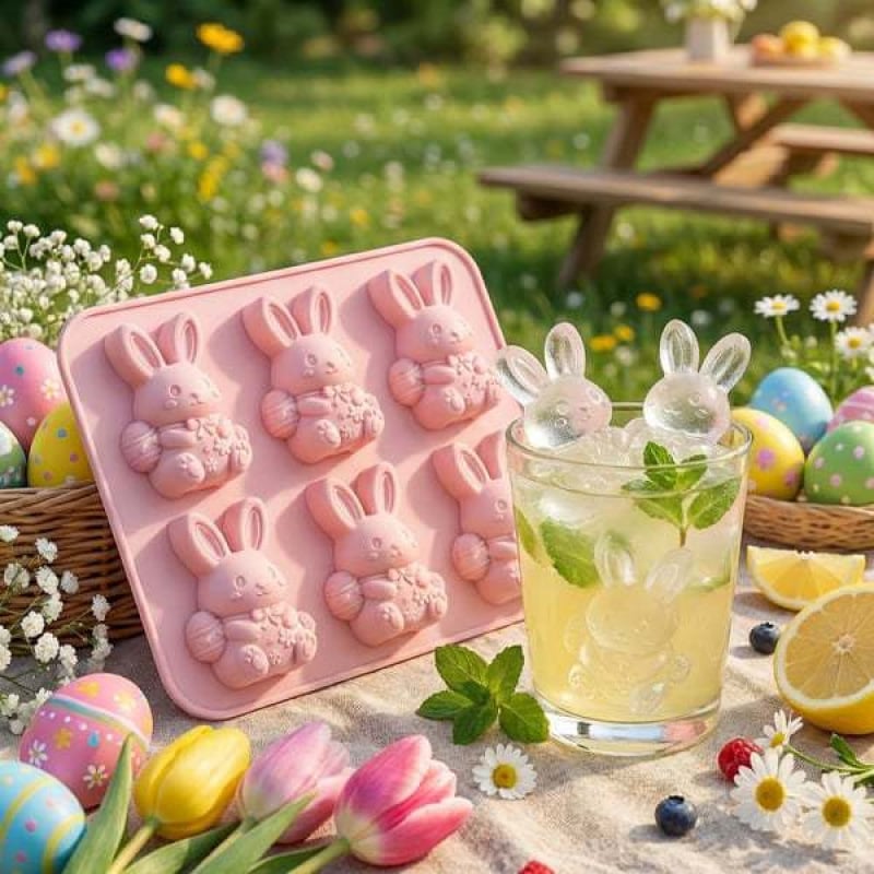 💥Last Day Special Sale 49% OFF🐮 Mini Highland Cow Ice Cube Mold – Cute 3D Ice for Drinks, Parties & Gifts