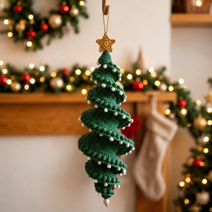 🎅Crochet Snowman Spiral Oranment DIY Kit -🎄🧶A Beginner-Friendly Crochet Experience Inspired by the Magic of Christmas.