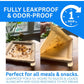 🍟BUY 2 GET 1 FREE + 50% OFF! ♻️Peel-Away Disposable Dinner Plates – 24 CM Square Layered Paper Tray Set