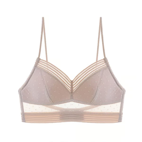 ⇝Low Back Wireless Lifting Lace Bra