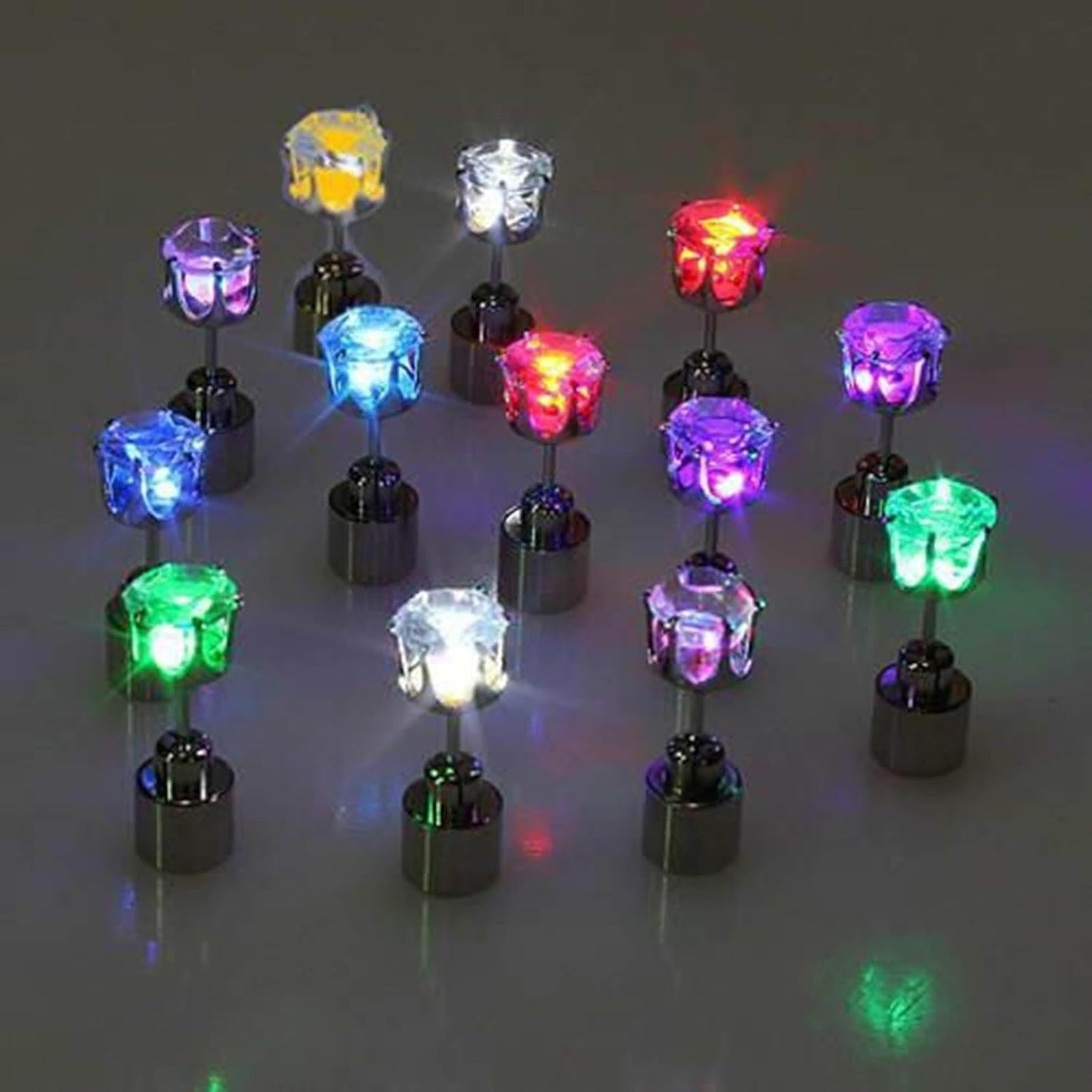 🔥🌟Limited Time 49% Off✨💎LED Earrings, Light Up Stud Earrings