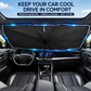🌸LAST DAY SPECIAL PRICE!!🌸Upgraded Car Windshield Sun Shade Umbrella