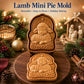 🔥HOT SALE 50% OFF✝️ Faith & Nativity Christmas Mini Pie Mold Collection | Reusable Embossed Molds for Shaping Detailed Praying Jesus, Nativity Stable and so on Pies🥧✨