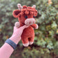 🎁Last Day Promotion 49% OFF🔥Crochet Highland Cow Amigurumi Pattern🐮- DIY Kit & Finished Plush