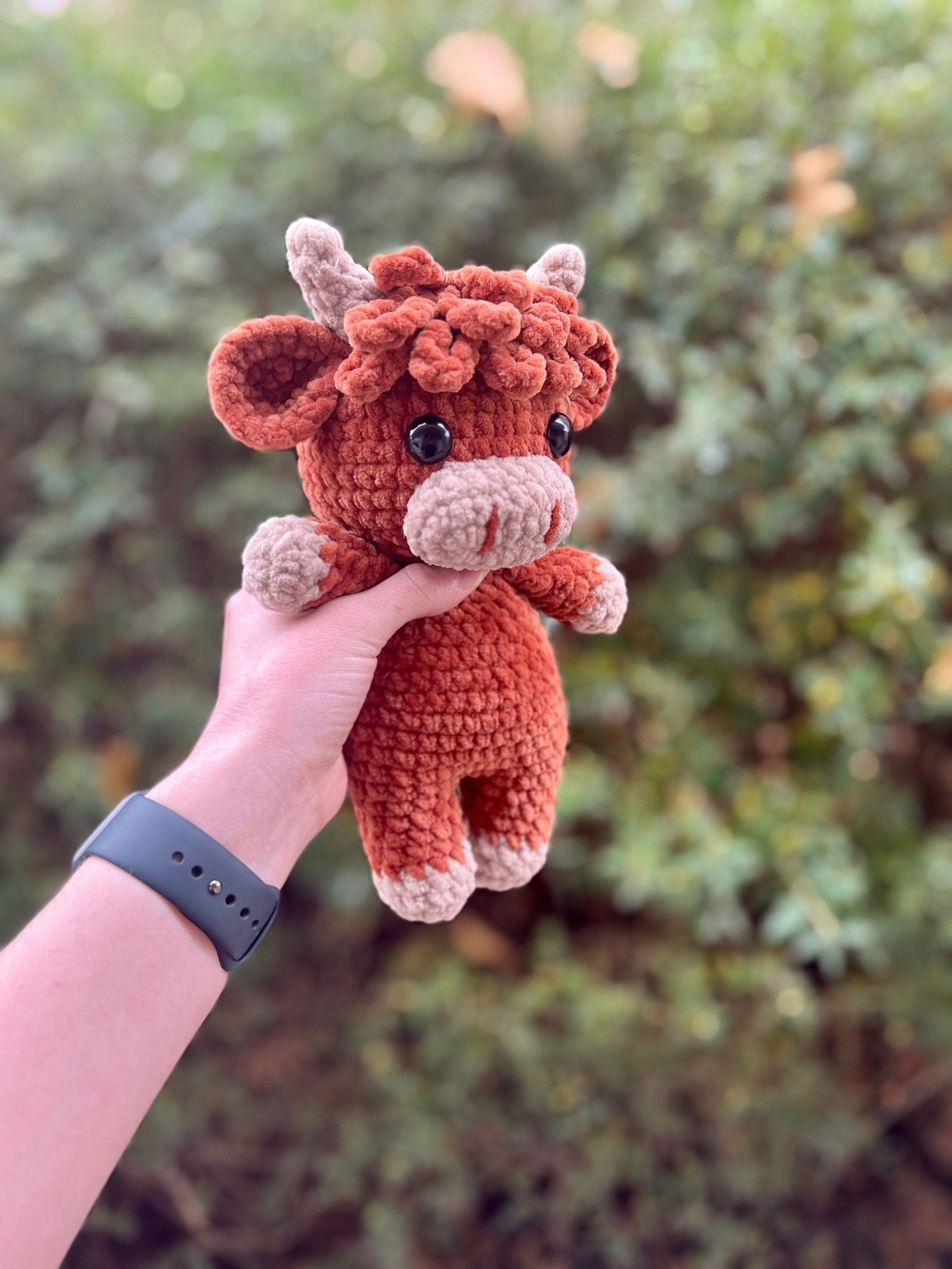 🎁Last Day Promotion 49% OFF🔥Crochet Highland Cow Amigurumi Pattern🐮- DIY Kit & Finished Plush