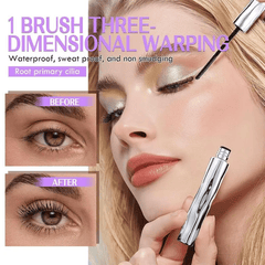 💖2026 HOT SALE  60% OFF✨Tubular WaterproofLong Curling Mascara - Natural And Non-Smudged💖