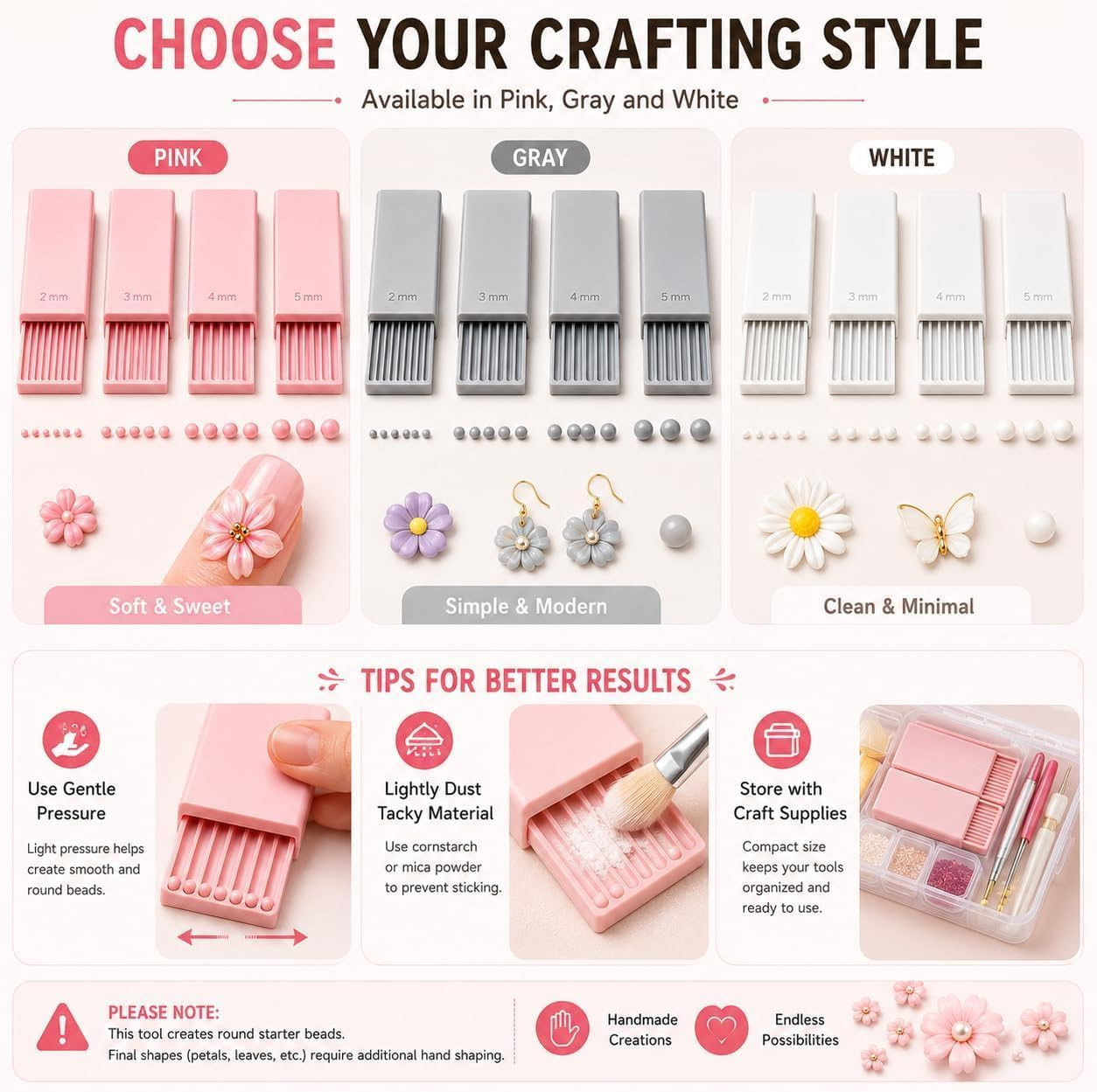 🌸LAST DAY SPECIAL PRICE!!🌸Clay gel ball making tool - suitable for all kinds of DIY