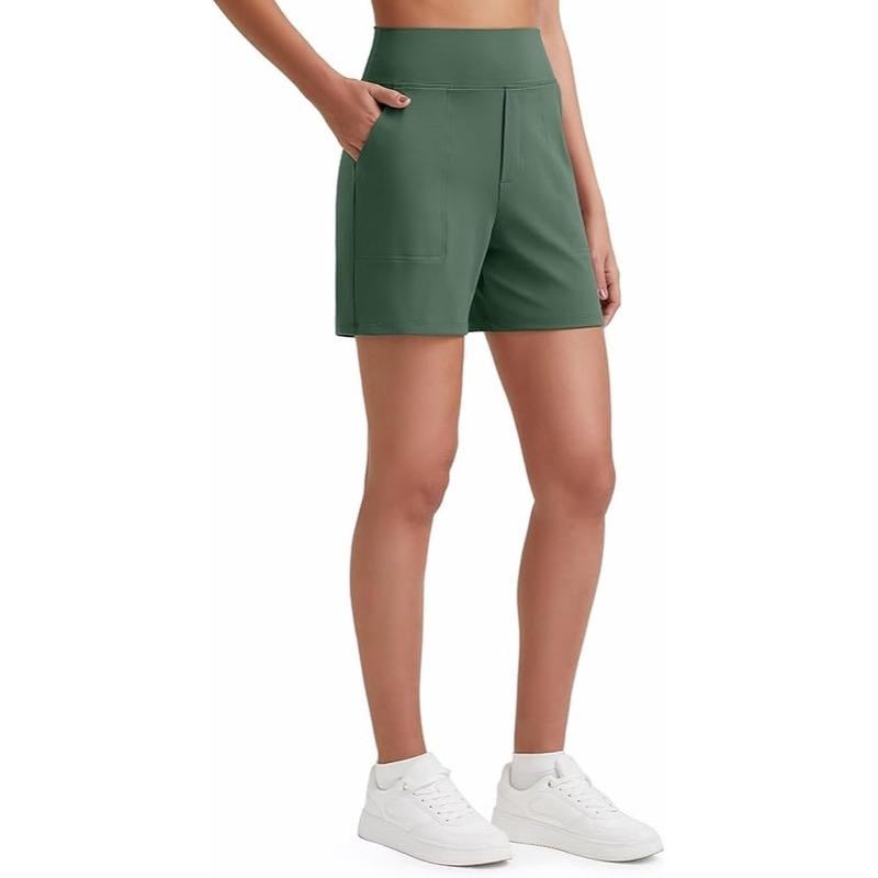 ⏳Last Day Promotion 49% OFF with FREE GIFT🎁✨AuraFit™ Everyday High-Waisted Shorts – Lightweight & Breathable with Functional Pockets 🌿