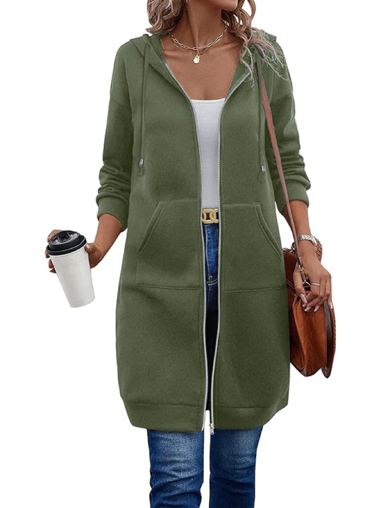 🌸LAST DAY SPECIAL PRICE!!🌸Women Casual Zip up Fleece Hoodies