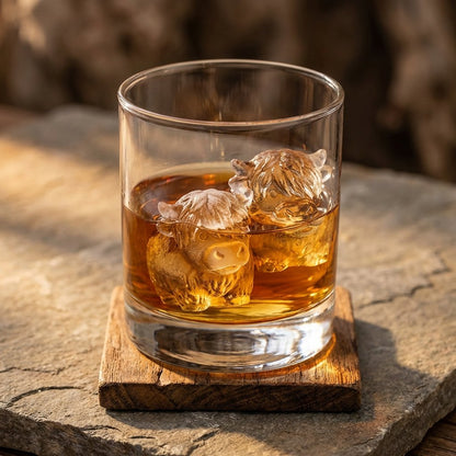 💥Last Day Special Sale 49% OFF🐮 Mini Highland Cow Ice Cube Mold – Cute 3D Ice for Drinks, Parties & Gifts
