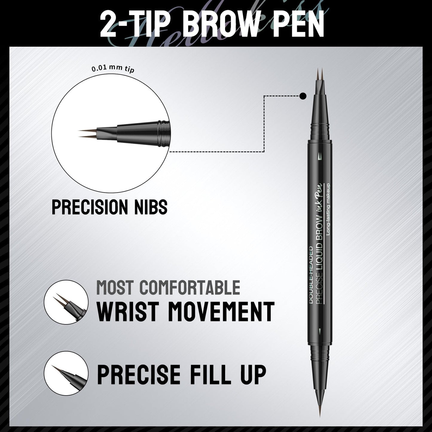 🏆#1 Bestselling🏆2-in-1 Waterproof Eyebrow Pen (Free Shipping)