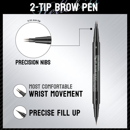 🏆#1 Bestselling🏆2-in-1 Waterproof Eyebrow Pen (Free Shipping)