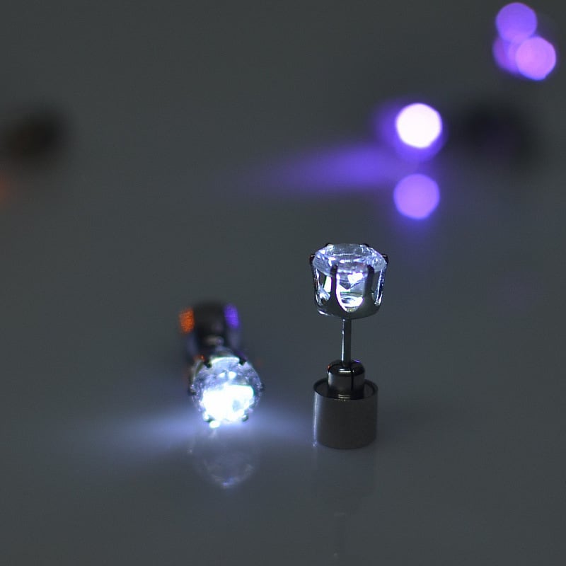 🔥🌟Limited Time 49% Off✨💎LED Earrings, Light Up Stud Earrings