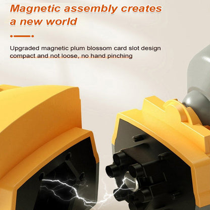 🎁 Hot Sale 49% OFF🔥Magnetic Transform Engineering Car Assembled Toys