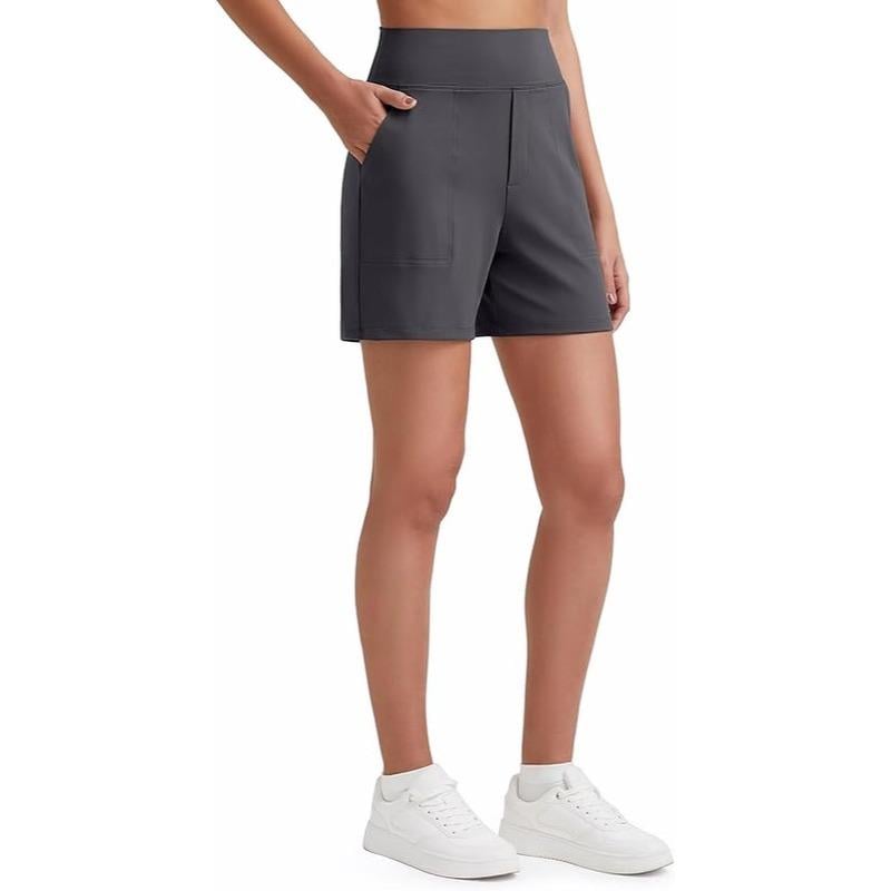 ⏳Last Day Promotion 49% OFF with FREE GIFT🎁✨AuraFit™ Everyday High-Waisted Shorts – Lightweight & Breathable with Functional Pockets 🌿