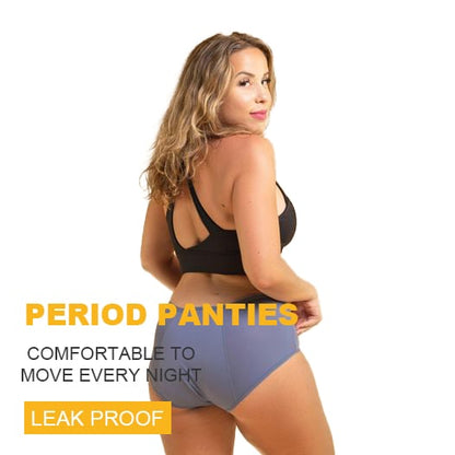 ⏳Last Day-Buy 1 Get 3 Packs!!🔥2026 Best-Selling🏆LunaBloom™ High-Waist Leak-Proof Panties ✨Butter-soft, ultra-stretchy & discreetly protective 🍃