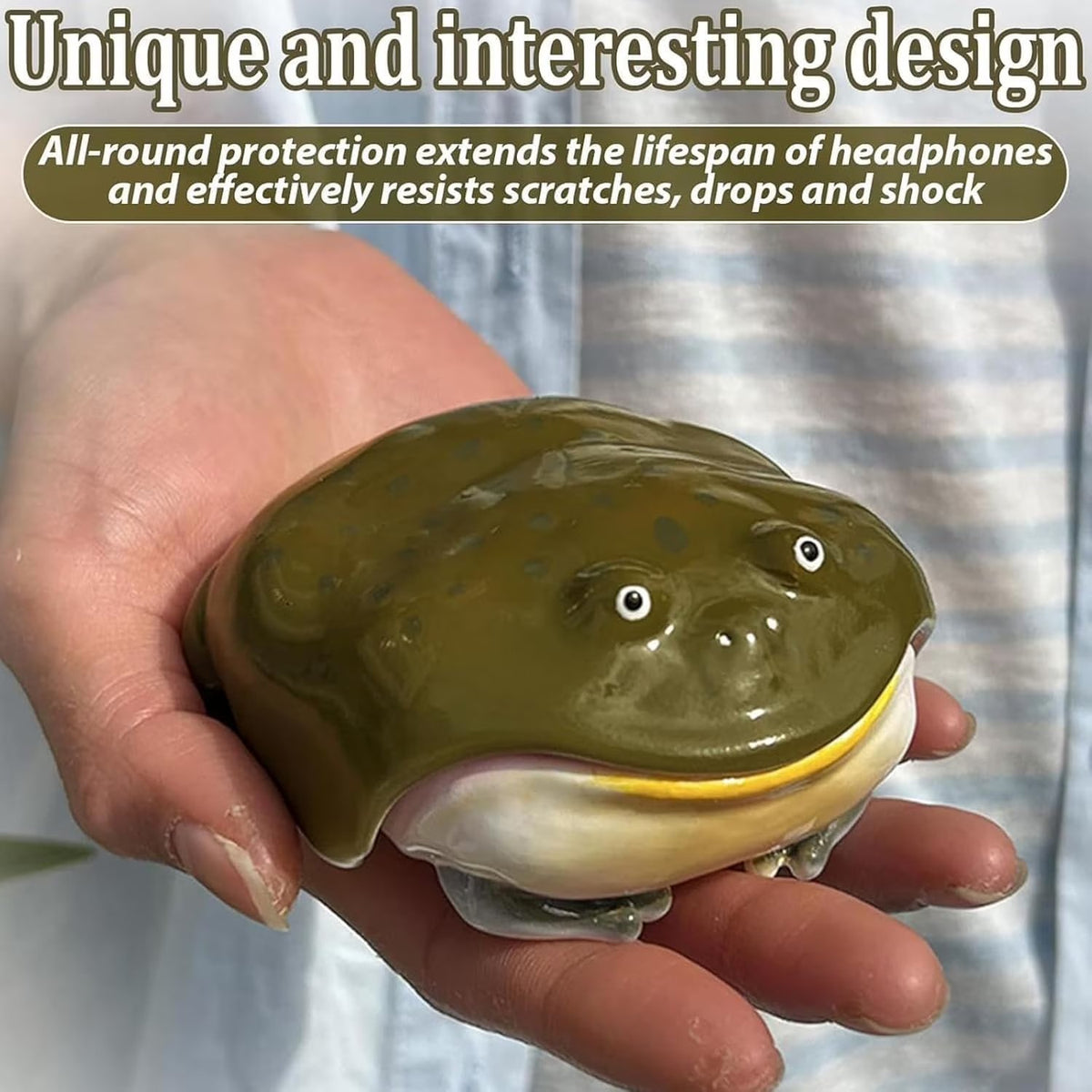 🎁Last Day Promotion 49% OFF🔥Novel Frog Handmade for Airpod Case