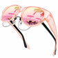 📢BUY 1 GET 1 FREE!!😎 2026 New Polarized UV400 Protection Trendy Round Cat-eye Sunglasses 😺🕶️