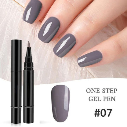 💅 Limited Time Buy 1 Get 1 Free✨One Step Nail Gel Pen🎨Free handheld mini UV nail lamp💡