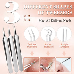 🔥Stainless Steel Blackhead Remover Tool Kit