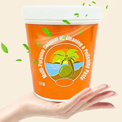 ✨Buy 2 Get 1 Free✨Multi-Purpose Coconut Oil Cleaning & Polishing Paste
