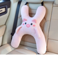 🚗Shaped Kids Car Sleeping Pillow | Cartoon Animal Travel Neck Support Cushion for Road Trips