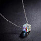 💥Hot Sale🩵Austrian Sugar Cube Crystal Bracelet Necklace Earrings For Women✨