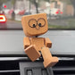 🎉NEW YEAR SALE £7.99!!🔥Charming Little Wooden Figure That Sways with 12PCS Magnetic Expressions🔥