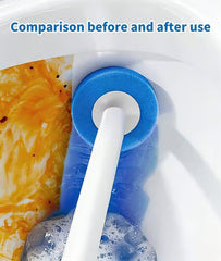 🌸LAST DAY SPECIAL PRICE!!🌸50K+ SOLD!🚽💦Hands-Free Cleaning Gadget🧽Disposable toilet cleaning tool