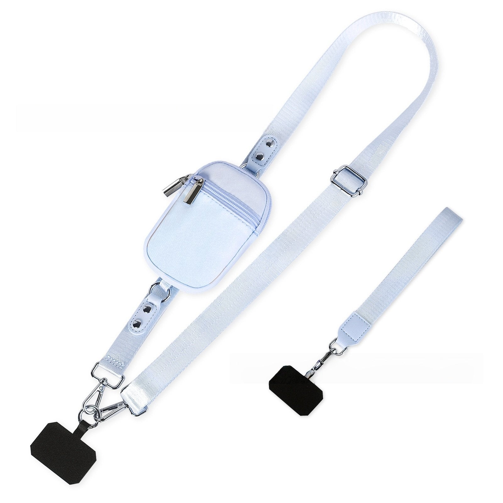 🔒 AH SecureCharge Crossbody | Anti-Snatch Lanyard + Mini Vault