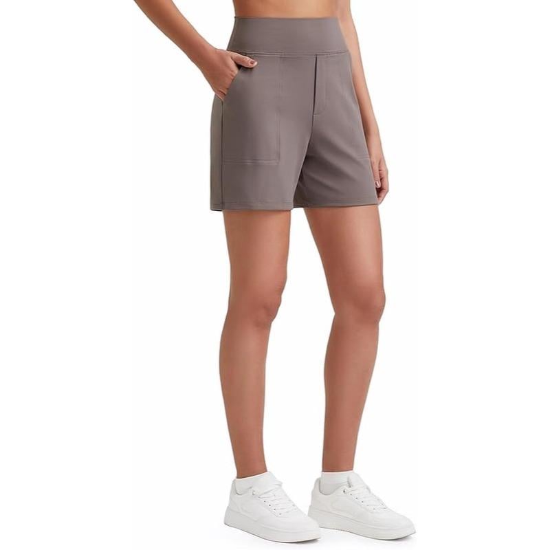 ⏳Last Day Promotion 49% OFF with FREE GIFT🎁✨AuraFit™ Everyday High-Waisted Shorts – Lightweight & Breathable with Functional Pockets 🌿