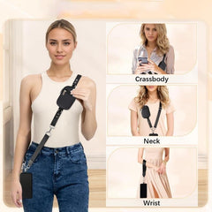 🔥LAST DAY 49% OFF -👜🔒 AH SecureCharge Crossbody | Anti-Snatch Lanyard + Mini Vault