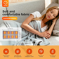 🔥USB Electric Heated Shawl🧶 Wearable Heating Poncho Blanket with 3 Heat Settings, Machine Washable Warm Wrap for Home Office Travel