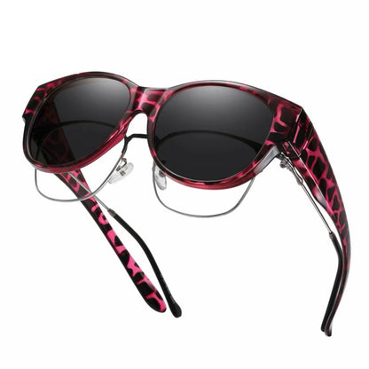 📢BUY 1 GET 1 FREE!!😎 2026 New Polarized UV400 Protection Trendy Round Cat-eye Sunglasses 😺🕶️