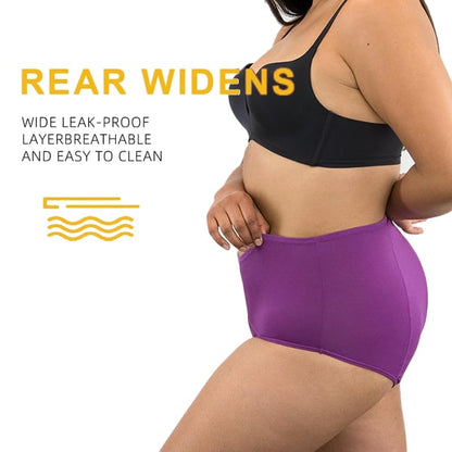 ⏳Last Day-Buy 1 Get 3 Packs!!🔥2026 Best-Selling🏆LunaBloom™ High-Waist Leak-Proof Panties ✨Butter-soft, ultra-stretchy & discreetly protective 🍃