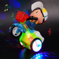 ⏰Last day 49% OFF🔥Stunt Tricycle for Kids: Music, Lights, 360° Rotation
