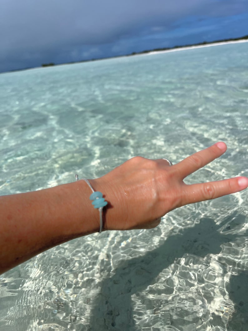 🎄Christmas Sale 70% OFF!!🌊💕Soul Sister Sea Glass Bracelet🎁