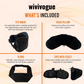 🧳Last Day Promotion 49% OFF🔥3-in-1 Travel Sleep Set, 3D Blackout Eye Mask, Neck Support Pillow & Shoulder Cover Blanket for Plane Train Trip