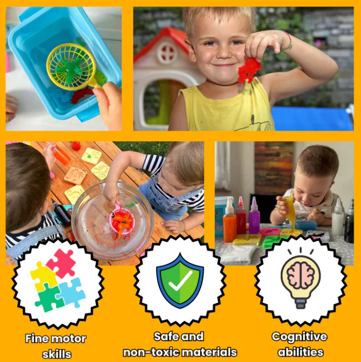 🎁Easter Hot Sale 50% OFF💥Magic Water ELF, Children Handmade Aqua Gel Sensory Toy Set