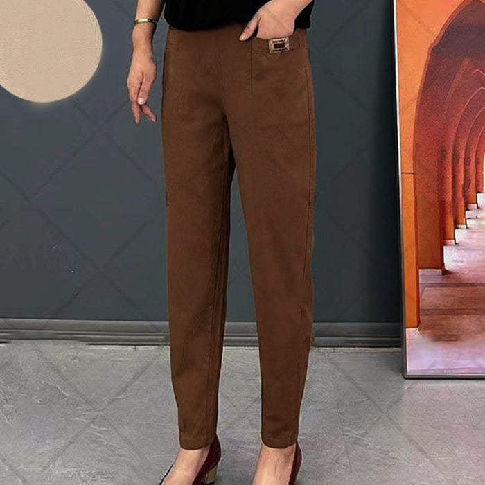 💕Hot Sale 49% OFF💕💝Women's Elastic Waist Cotton Pants💝