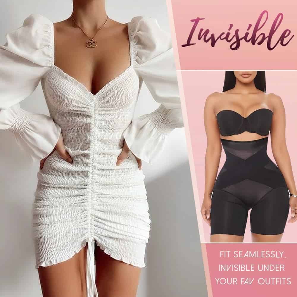 🔥New Cross Compression Abs & Booty High Waisted Shaper