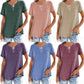 🔥Clearance Sale💖Fashion Solid Color Pocket Short Sleeve T-Shirt