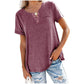🔥Clearance Sale💖Fashion Solid Color Pocket Short Sleeve T-Shirt
