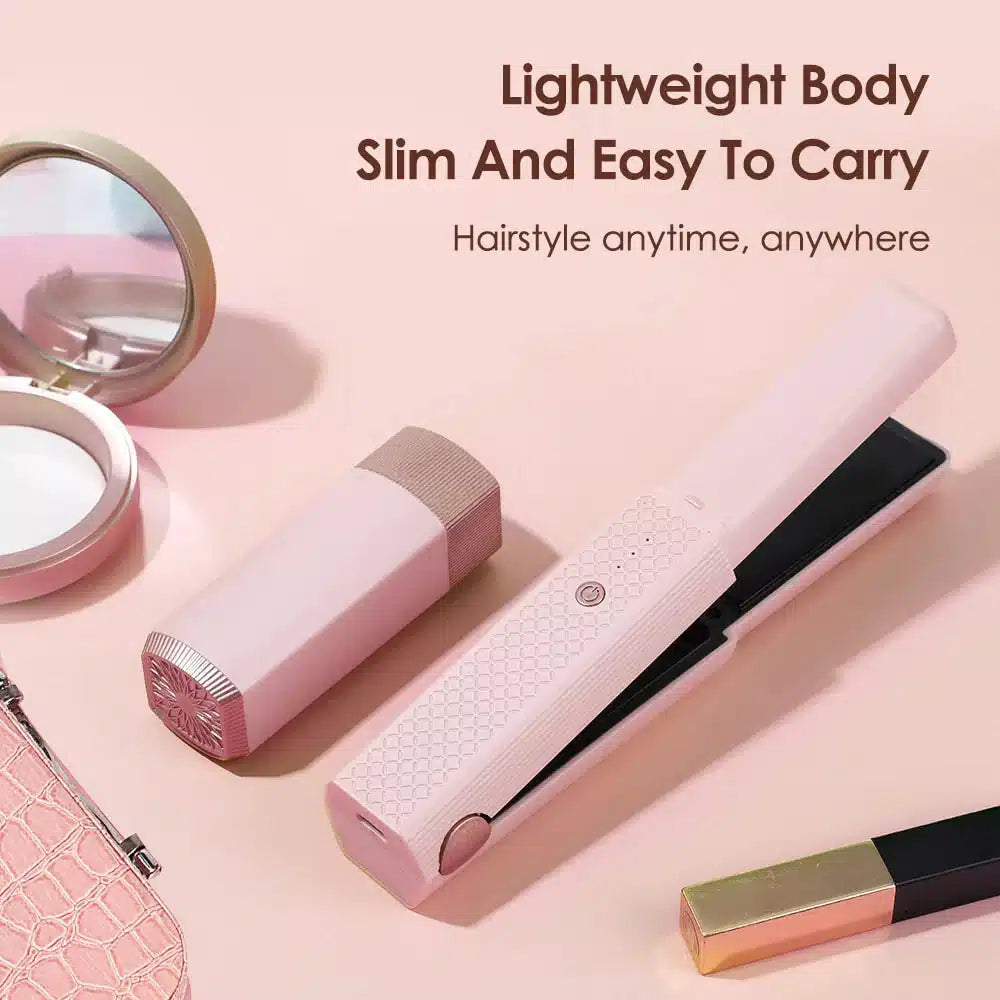 🌈Hair Straightening Comb Curling Iron