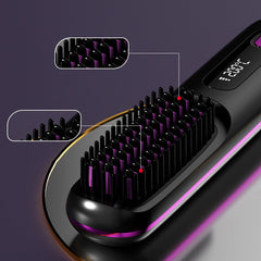 💥Hot Sale 50% OFF💖Cordless Ceramic Heated Hair Straightening Comb