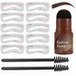 ⏳BUY 1 GET 1 FREE + 50% OFF! ⏰Perfect Eyebrow Stencil & Stamp Kit
