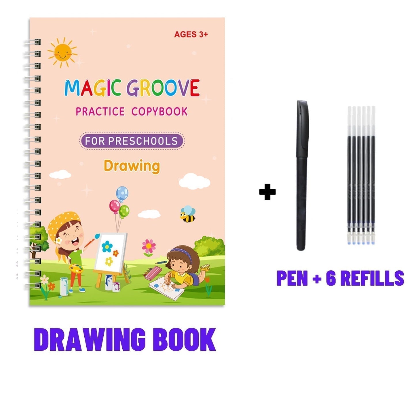 💥 Last Day! Special Sale📓 Children's Magic Copybooks