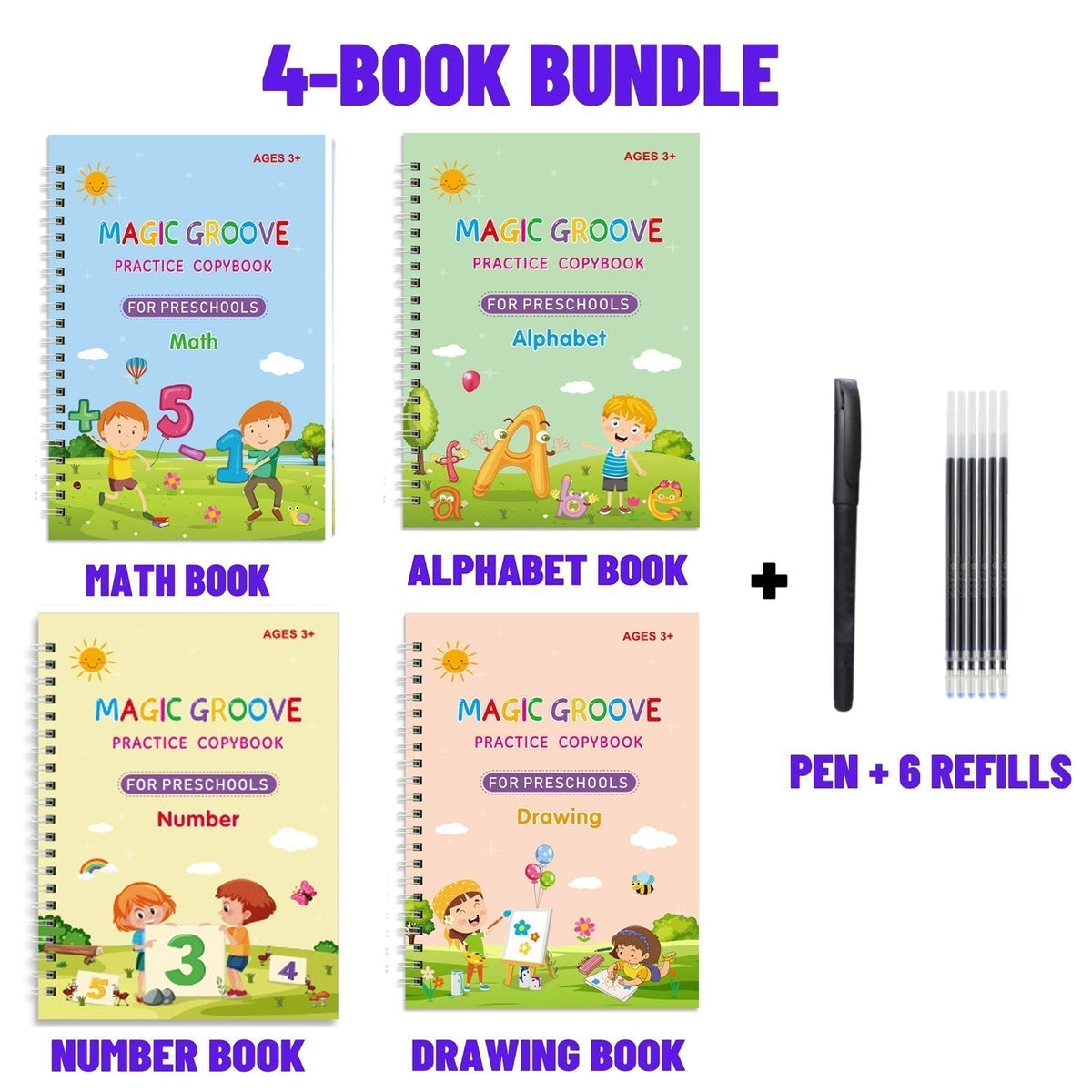 💥 Last Day! Special Sale📓 Children's Magic Copybooks