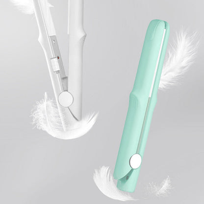 🎁Hot Sale 49% OFF⏳2-in-1 Mini Curling Wand & Flat Iron Hair Straightener