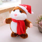 🐹 Last Day Only £ 8.99 ！！🎅Talking Hamster Plush – repeats whatever you say, auto head-shaking, hilarious fun for kids & adults